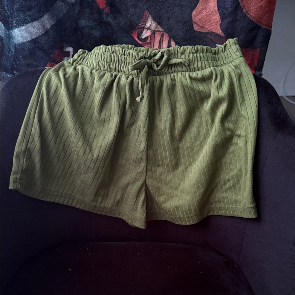 Olive Green kid Shorts